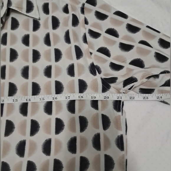 Perry Ellis Men's Shirt 100% Silk Size S - Picture 6 of 8